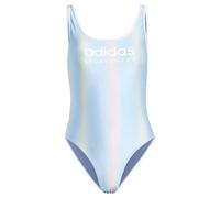 Adidas Tiro U Back Swimsuit Blau 36 Frau