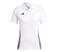 adidas Tiro 24 Competition Poloshirt Damen - weiß/grau-M