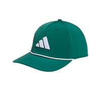adidas Tour 5 Panel verstellbare Golfkappe für Herren, grün, One size