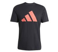 ADIDAS TR-ES FR LOGO T BLACK/LUCRED L BLACK/LUCRED