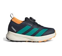 adidas Trail-Laufschuhe Terrex Agravic Boa 2026 (BOA-Schnürsystem) schwarz/blau/orange Kinder, Größe Euro (US) 37 1/3 (5)
