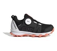 adidas TERREX Agravic BOA® - Kinder Trailrunning-Schuh - Core Black/Crystal White/Impact Orange, 35