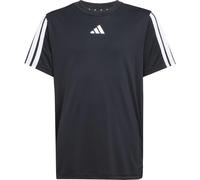 Adidas Train Essentials 3-Streifen Jungen T-Shirt, schwarz 176
