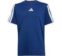 Adidas Train Essentials 3-Streifen Jungen T-Shirt, blau 140
