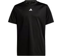 adidas Train Essentials Logo Regular Fit Trainingsshirt Kinder 095A - black/white 164
