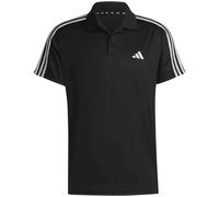 adidas Train Essentials Piqué 3-Streifen Training Poloshirt Herren Poloshirt, schwarz, Gr. M