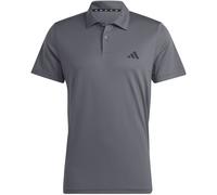 adidas Herren Train Essentials Training Polo Shirt, Grey Five/Black, XL