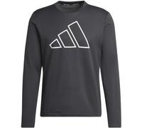 Adidas Train Icons 3 Bar Logo Training Sweatshirt Herren Sweatshirt, schwarz XL