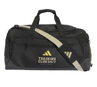 Adidas Training Defender Graphic Duffle Medium - black/khaki three/pure lemon