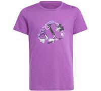Adidas Training Graphic Mädchen T-Shirt, lila 164