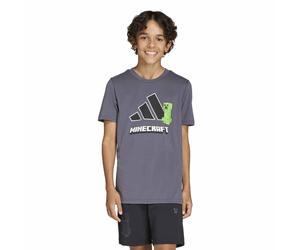adidas Trainings-Tshirt Minecraft grau Jungen, Größe 164