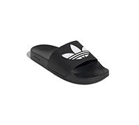 adidas Trefoil Adiletten Badelatschen (Black, EU Schuhgrößensystem, Erwachsene, Numerisch, M, 38)