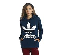 Adidas Trefoil Hoodie, Sweatshirt Damen, damen, TREFOIL HOODIE, mehrfarbig (Conavy), 32
