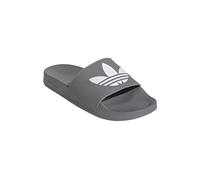 adidas Trefoil Lite Adilette Slides (grey/white, EU Schuhgrößensystem, Erwachsene, Numerisch, M, 46)