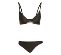 Triangle Bikini Set mit 2-Wege-verstellbaren Trägern Black / White 40