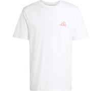 adidas Triple Stripe Vibe Graphic T-Shirt Herren JZ5028 - white M