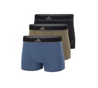 adidas Sportswear Slim Fit Trunks mit Logo-Stitching Modell 'Active' im 3er-Pack in Marine, Größe XXL