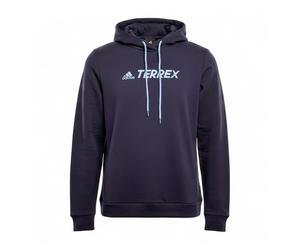 Adidas Tx Terrex Gfx Logo Damen Hoodie Kapuzenpullover - Blau / M