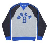 adidas UCLA Bruins Men's Trefoil Fleece Crew Sweater, Grey