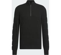 ADIDAS Ultimate365 Tour Wind Knit Quarter-Zip (JVU55) S Schwarz