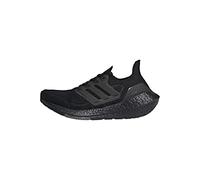 adidas Ultraboost 21 Running Shoes, Black/Black/Black, 7 US Unisex Big Kid