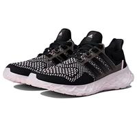 adidas Ultraboost Damen Web DNA Schuhe, Schwarz/Schwarz/Klares Rosa, 7.5
