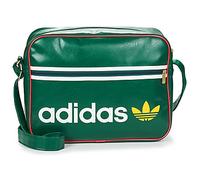 Sporttasche ADIDAS ORIGINALS "AIRLINER OG", collegiate grün, Obermaterial: 100% Polyurethan, Taschen Sporttasche, Schultertasche im angesagten Retrolook (52969408-0) collegiate grün
