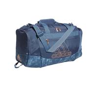 adidas Unisex Erwachsene Defender 4 Small Duffel Bag, Preloved Ink Blue/Stone Wash Preloved Ink Blue/Rose Gold, Small (38 L), Defender 4 Kleine Seesack