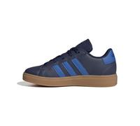 Adidas Uni Kinder Grand Court Lifestyle Tennis Schnürschuhe, Dunkelblau, helles Royal Gum10, 5 UK Child