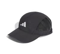 adidas Unisex 3-Panel Heat.RDY Training Running Sport Cap, Black/White, M