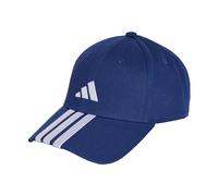 adidas Baseballkappe 3‑Streifen New Logo JP0384 – Dunkelblau/Weiß – 56–58 cm