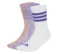 Stonewash Crew Socken, 3 Paar Magic Lilac / Magic Mauve / White / Pure Purple 37-39