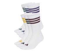 adidas Unisex 3 Stripes Essentials Cushioned Crew Socks 6 Pair Pack Socken (1er Pack)