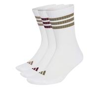 Adidas 3-Stripes Cushioned Sportswear Crew Socks 3er-Pack Socken, weiß L