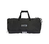 adidas Unisex 4ATHLTS Duffel Bag MEDIUM, Black/White, One Size