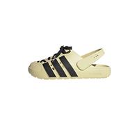 adidas Unisex Adilette 2.0 Clog, warm Vanilla/core Black/Gold met., 48.5 EU