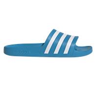 adidas Unisex Adilette Aqua Slides, Solar Blue / Cloud White / Solar Blue, 43 EU