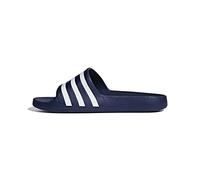 adidas Unisex Adilette Aqua Schlappen, Dark Blue/Ftwr White/Dark Blue, 40 1/2 EU (Packung mit 2)