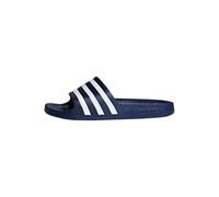 adidas Unisex Adilette Aqua Slides, Dark Blue/Cloud White/Dark Blue, 42 EU