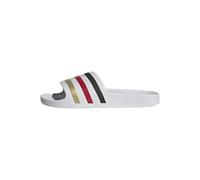 adidas Unisex Adilette Aqua Slides, ftwr white/core black/gold met., 44.5 EU
