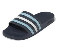 adidas Unisex Adilette Aqua Slides, night navy/icey blue/ftwr white, 48.5 EU