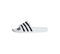 adidas Unisex Adilette Aqua Slides Slipper, Cloud White/Core Black/Cloud White, 38 EU