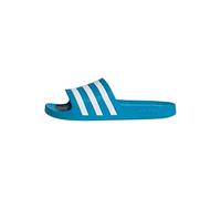 adidas Unisex Adilette Aqua Slides, Solar Blue / Cloud White / Solar Blue, 38 EU