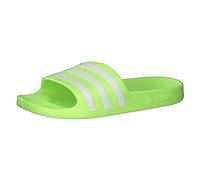 adidas Unisex Adilette Aqua Slipper, Signal Green FTWR White Signal Green, 36 2/3 EU