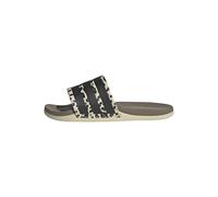 adidas Unisex Adilette Comfort 2.0 Slides Sandal, Crystal Linen/core black/Crystal Linen, 42 EU
