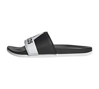 adidas Badeschuhe Adilette Comfort Logo #23 schwarz/weiss - 1 Paar, Größe Euro (US) 47 (12)