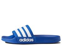 adidas Unisex Adilette Shower Slide Sandal, Team Royal Blue/White/Team Royal Blue, 12 US Men