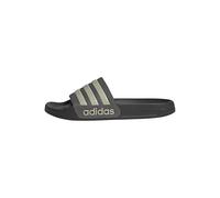 adidas Unisex Adilette Shower Slides, charcoal/putty grey/carbon, 40.5 EU