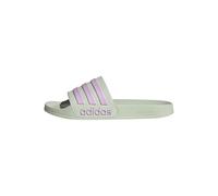 adidas Unisex Adilette Shower Slides, linen green/bliss lilac/bliss lilac, 37 EU