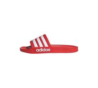 adidas Unisex Adilette Shower Slides, Vivid Red / Cloud White / Vivid Red, 48.5 EU
